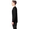 Urban Classics - Basic Henley Longsleeve shirt - Zwart Product image